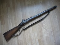 Rakouská myslivecká puška Jägerstutzen M-1854