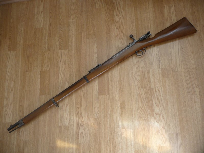 Německá puška Mauser M71/84 výrobce Spandau - Kliknutím na obrázek zavřete
