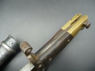 Francouzský bodák Gras 1874 upraven na Gewehr 1888