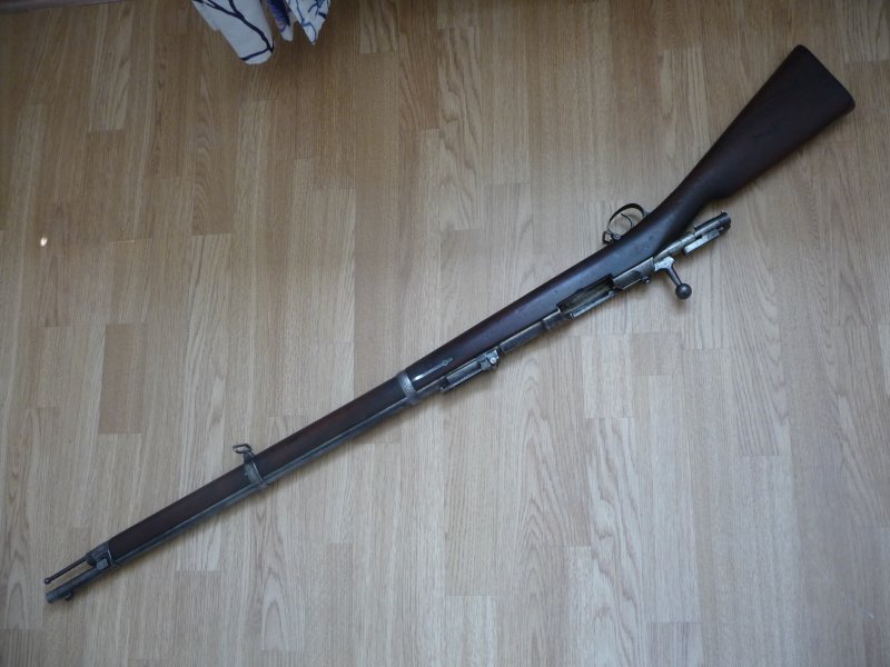 Německá puška Mauser M71/84 Amberg - Kliknutím na obrázek zavřete