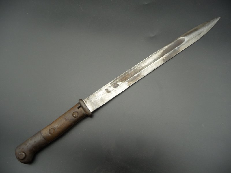 Německý bodák 1914, I model firma Odeon bz pouzdra - Kliknutím na obrázek zavřete