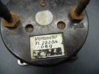 Luftwaffe palubní přístroj variometr Fl. 22384
