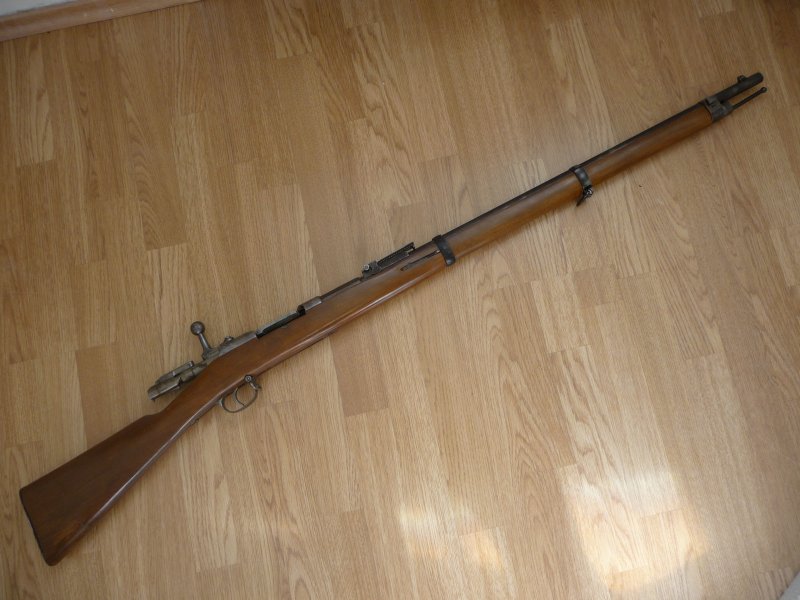 Německá puška Mauser M71/84 výrobce Spandau - Kliknutím na obrázek zavřete