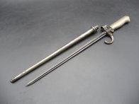 Francouzský bodák Lebel 1886/35 upraven Němci S103(f)  Francouzský bodák Lebel 1886/35 upraven Němci S103(f)