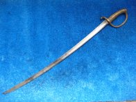 Šavle typu briquet s jezdeckou čepelí