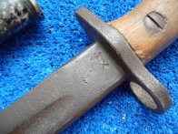 Anglický bodák P 1907 I model - Vzácnější