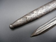 Belgický bodák 1916/35 upraven Němci za 2 sv.války