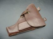 Kožené poválečné pouzdro na pistoli TT33