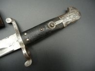 Anglický kadet bodák Martini Henry