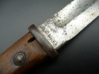 Německý bodák 1914, I model, SAMSON WERK bz pouzdra - Zamluveno