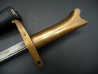 Anglický revolverový bodák Webley – Pritchard - Replika