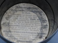 Německá plechovka od masky z 1 sv.války