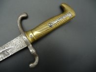 Německý bodák 1871 na Gewehr 88 bz pouzdra