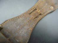 Německý závěsník na bodák Mauser 84/98 - hnědý předválečný