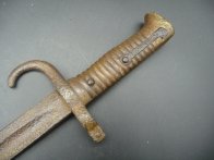 Bavorský bodák Werder 1869 bz pouzdra