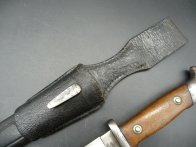 Německý bodák 1871/84 ve vycházkové úpravě