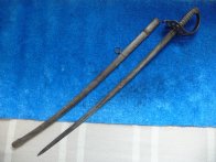Rakouská jezdecká důstojnická šavle 1861