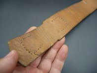 Německý opasek bez přezky značený 1943 - TOP stav