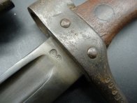 Francouzský bodák Berthier M1892/15 II model