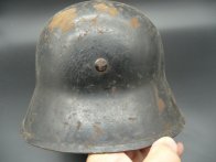 Německá vzácnější ranní helma pro Reichsluftschutzbund /RLB)