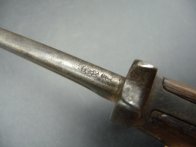 Německý dlouhý bodák 1898 oficiálně zkrácený