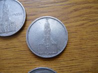 Konvolut 5 kusů říšských 5 marek.