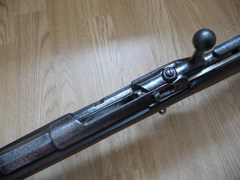 Německá puška Mauser M71/84 Amberg - Kliknutím na obrázek zavřete