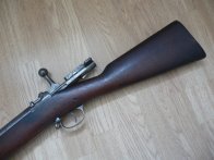Německá puška Mauser M71/84 Amberg - Zamluveno