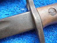Anglický bodák P 1907 I model - Vzácnější