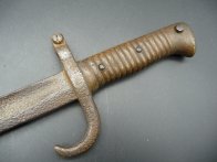 Bavorský bodák Werder 1869 bz pouzdra