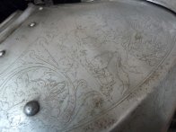 Pěkná replika renesanční zbroje