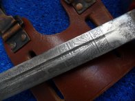 Italský kord model 1888 - zdobená čepel