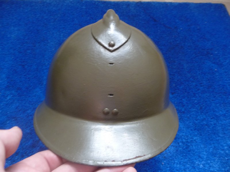 Francouzská helma pro Luftschutz - Vzácná - Prodána - Kliknutím na obrázek zavřete