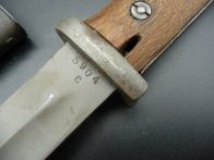 Německý válečný bodák Mauser 84/98 z roku 1944