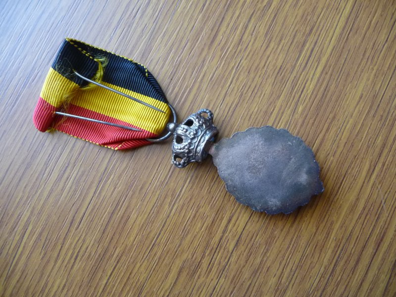 Belgická vojenská medaile - Kliknutím na obrázek zavřete