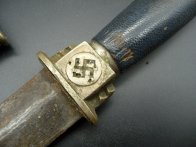 Německá dýka model 1934 organizace DLV / NSFK