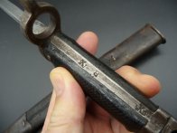 Anglický kadet bodák Martini Henry