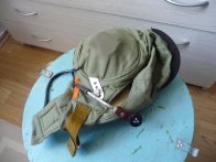 Sovětská výšková helma GŠ-6 včetně kombinézy