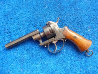Revolver Lefaucheux 9 mm - znehodnocený na ND Revolver Lefaucheux 9 mm - znehodnocený na ND
