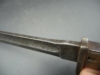 Německý bodák 1898/05 zbroušená pila
