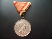 R-U medaile za statečnost I. Třídy - Karel I.