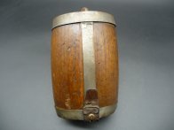 Italská dřevěná polní láhev 1907 - Vzácná Italská dřevěná polní láhev 1907 - Vzácná