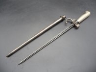 Francouzský bodák Lebel 1886/35 upraven Němci S103(f)