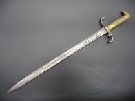 Německý bodák 1871 na Gewehr 88 bz pouzdra