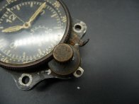 Luftwaffe palubní hodiny Junghans.- nefunkční