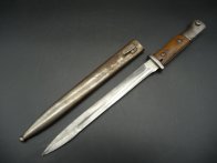 Německý bodák 84/98 1 sv.války - zbroušená pila Německý bodák 84/98 1 sv.války - zbroušená pila