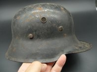 Německá vzácnější ranní helma pro Reichsluftschutzbund /RLB)