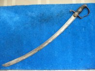 Pruská jezdecká šavle, M 1811, tzv. Blücher bz pouzdra