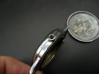 Letecké hodinky B-Uhr Wempe - plášť a ciferník- Luftwaffen