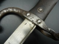 Francouzský bodák Gras 1874 upraven na Gewehr 1888